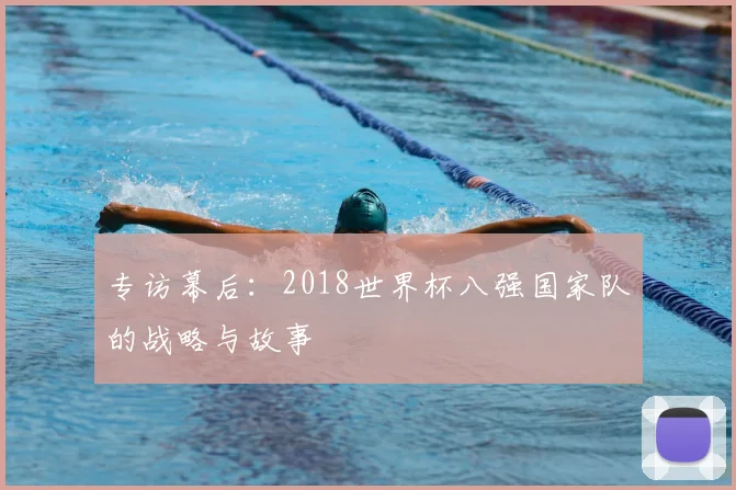 专访幕后：2018世界杯八强国家队的战略与故事